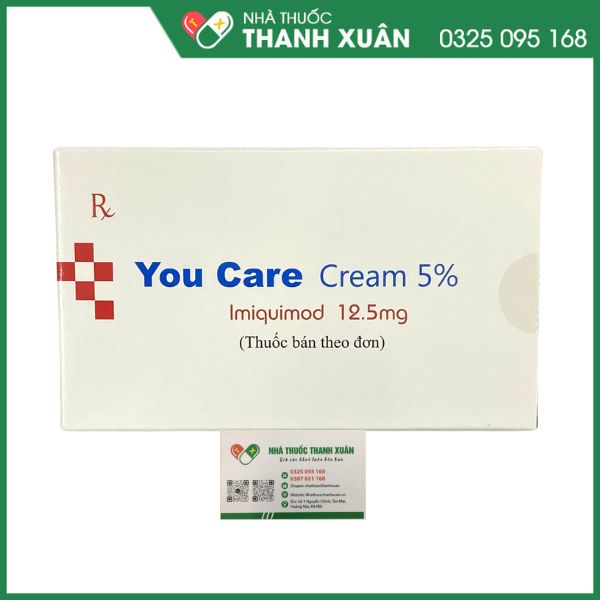 You Care Cream 5% - Thuốc điều trị mụn cóc